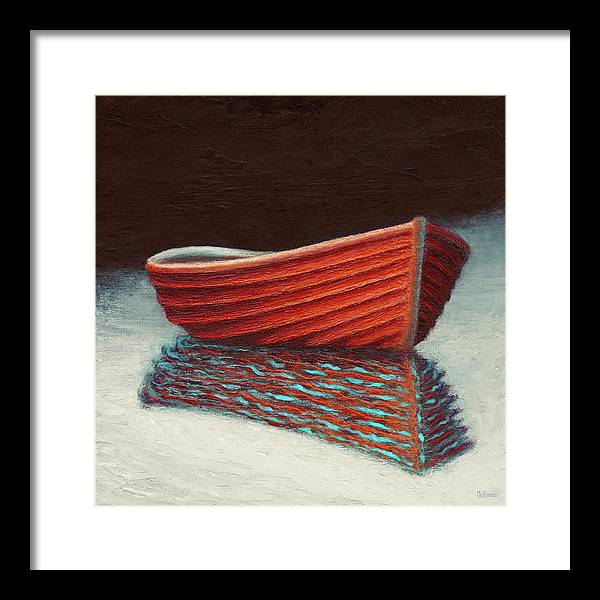 Norwegian Snekke by Catherine McKinnon - Coastal Art Framed Print - Art of the Sea 